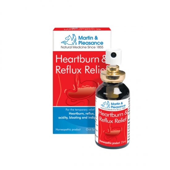Heartburn and Reflux Relief - 25ml Oral Spray - Click Image to Close