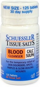 Blood Cleanser - Calc Sulph 125 tablets