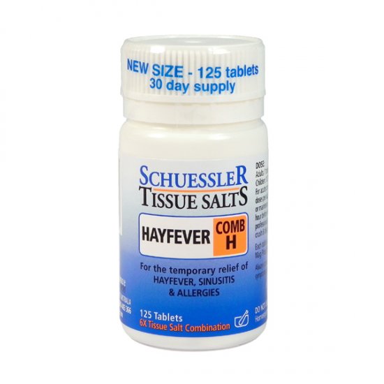 Hayfever - Comb H 125 tablets - Click Image to Close
