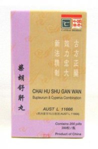 Chai Hu Shu Gan Wan - Bupleurum & Cyperus Combination.