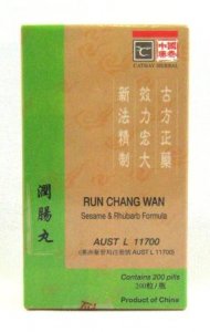 Run Chang Wan - Sesame & Rhubarb Formula